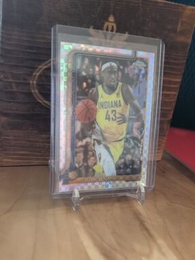 2025-26 Topps Chrome Pascal Siakam X-Fractor Pacers